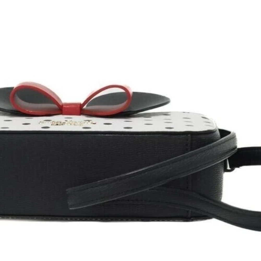 Kate Spade Disney Crossbody Minnie Mouse K4760 White Black NWT Red Bow - Picture 5 of 5